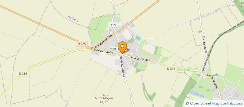 localisation de l'entreprise MADAME MARIE-JOSE LEFEBVRE à FIENVILLERS