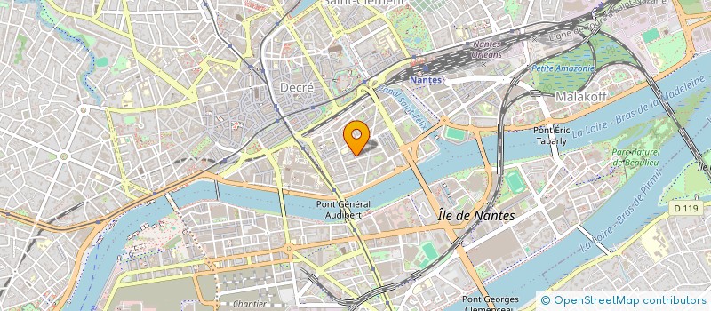 localisation de l'entreprise MADAME MARIE-JOSE LEUDE  NANTES