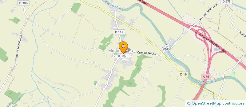 localisation de l'entreprise MADAME MARIE-JOSE MALEVILLE  MONTESQUIEU-LAURAGAIS