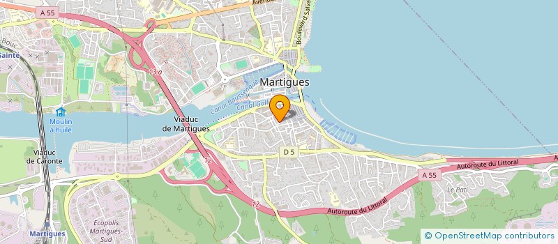 localisation de l'entreprise MADAME MARIE JOSE MATEO à MARTIGUES