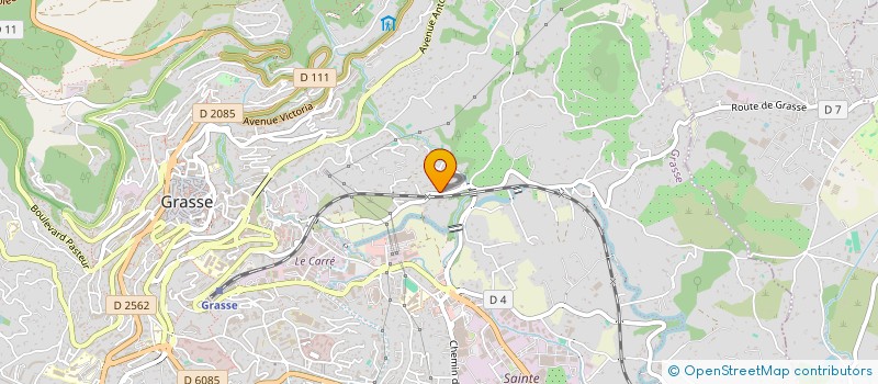 localisation de l'entreprise MADAME MARIE JOSE MEISTRO  GRASSE