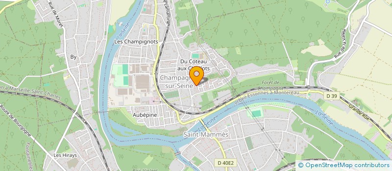 localisation de l'entreprise MADAME MARIE-JOSE MOMPO à CHAMPAGNE SUR SEINE