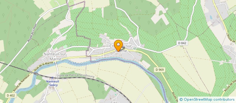 localisation de l'entreprise MADAME MARIE-JOSE MONGEIN à CROUTTES-SUR-MARNE