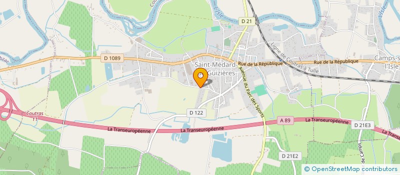 localisation de l'entreprise MADAME MARIE-JOSE NOININ  SAINT-MEDARD-DE-GUIZIERES