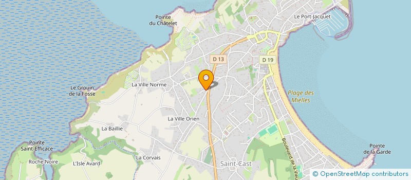 localisation de l'entreprise MADAME MARIE-JOSE OLIVEIRA à SAINT-CAST-LE-GUILDO