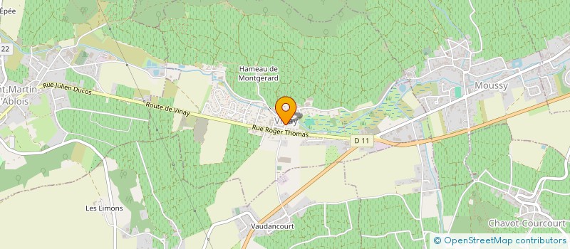 localisation de l'entreprise MADAME MARIE-JOSE OUY  VINAY