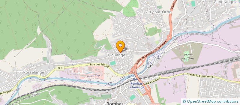 localisation de l'entreprise MADAME MARIE JOSE PEPATO  CLOUANGE