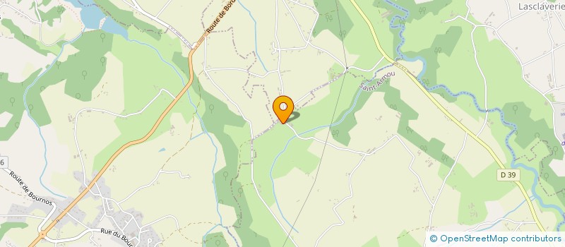 localisation de l'entreprise MADAME MARIE JOSE PUCHEU  SAINT-ARMOU