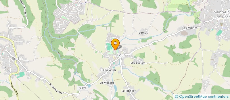 localisation de l'entreprise MADAME MARIE-JOSE RAMIREZ  FOUR