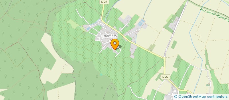 localisation de l'entreprise MADAME MARIE-JOSE RAVIER  CHAMERY