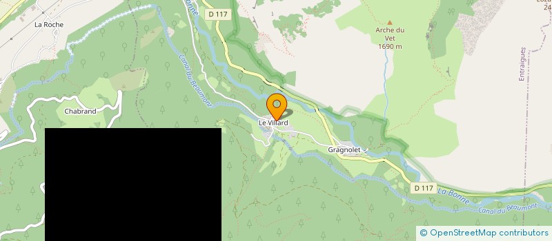 localisation de l'entreprise MADAME MARIE-JOSE RODRIGUES  ENTRAIGUES