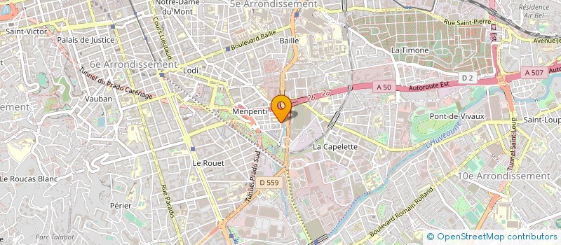localisation de l'entreprise MADAME MARIE JOSE ROUSTAN à MARSEILLE