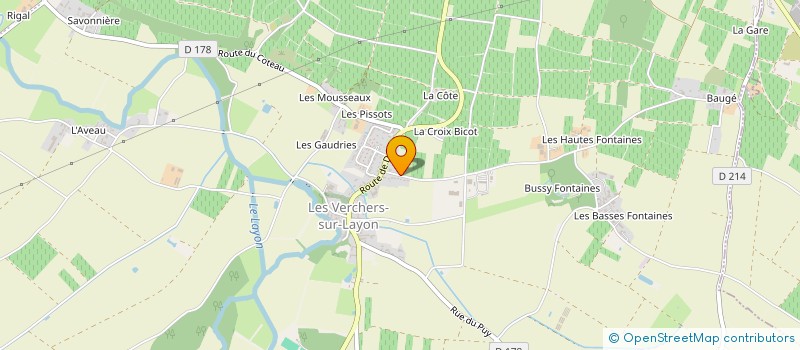 localisation de l'entreprise MADAME MARIE-JOSE SAGET  DOUE-EN-ANJOU