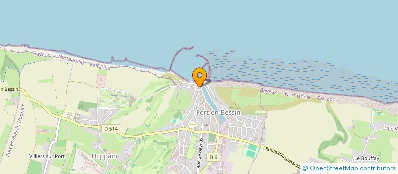 localisation de l'entreprise MADAME MARIE-JOSE SANCHEZ  TOUR-EN-BESSIN