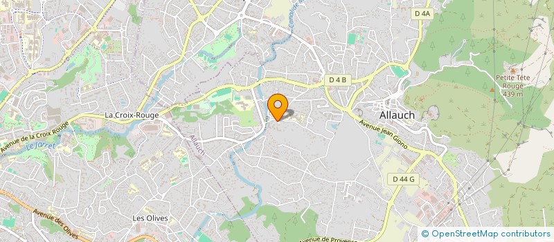 localisation de l'entreprise MADAME MARIE JOSE SCHIANO  ALLAUCH