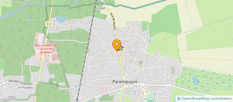 localisation de l'entreprise MADAME MARIE JOSE SILES  PAREMPUYRE