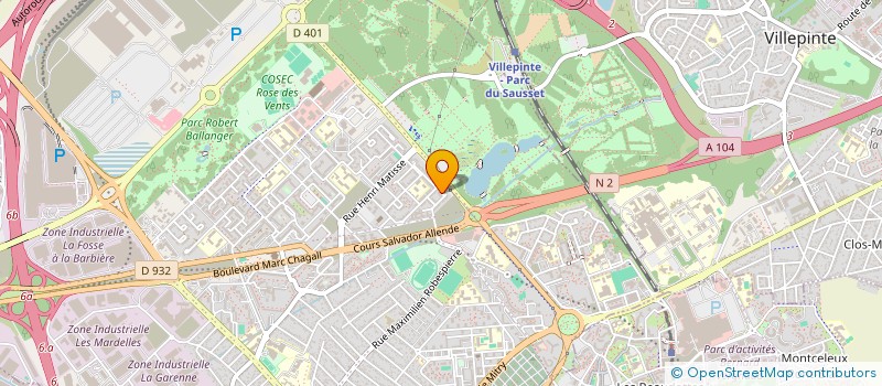 localisation de l'entreprise MADAME MARIE-JOSE SIMONNOT à AULNAY-SOUS-BOIS