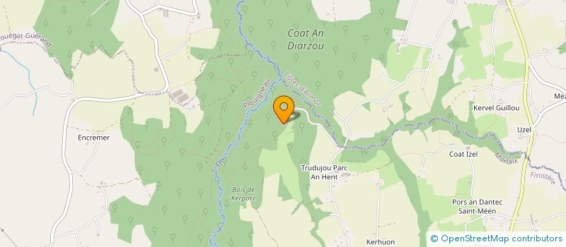 localisation de l'entreprise MADAME MARIE-JOSE TYMEN  PLOUEGAT-MOYSAN