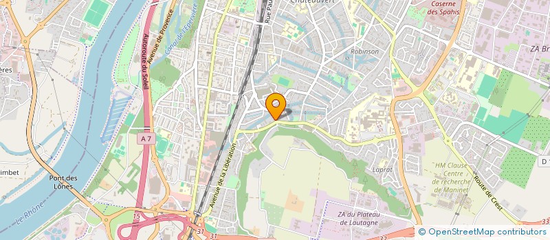 localisation de l'entreprise MADAME MARIE JOSE ZAPIRAIN à VALENCE
