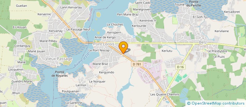 localisation de l'entreprise MADAME MARIE JOSEE AUDIC  BELZ