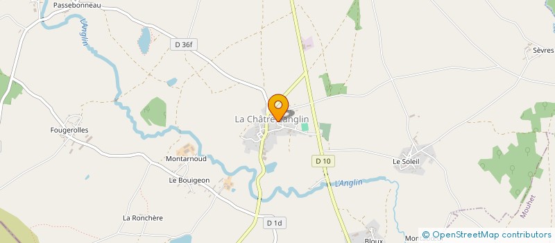 localisation de l'entreprise MADAME MARIE-JOSEE BERNUT à LA CHATRE-LANGLIN