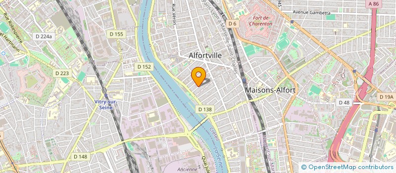 localisation de l'entreprise MADAME MARIE JOSEE COME  ALFORTVILLE