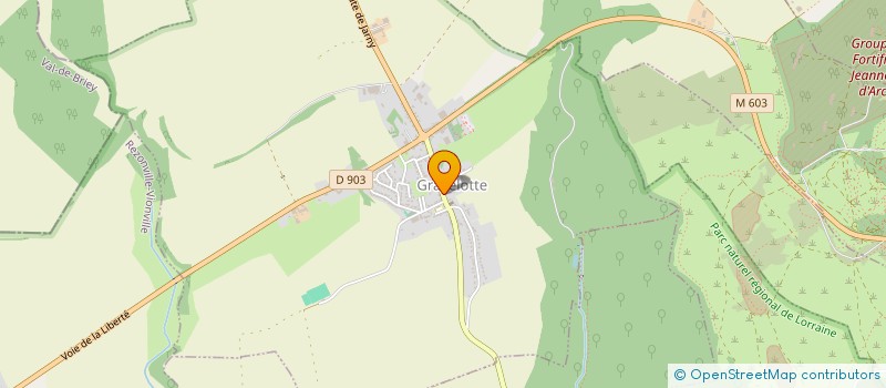 localisation de l'entreprise MADAME MARIE-JOSEE JOSCHT à GRAVELOTTE