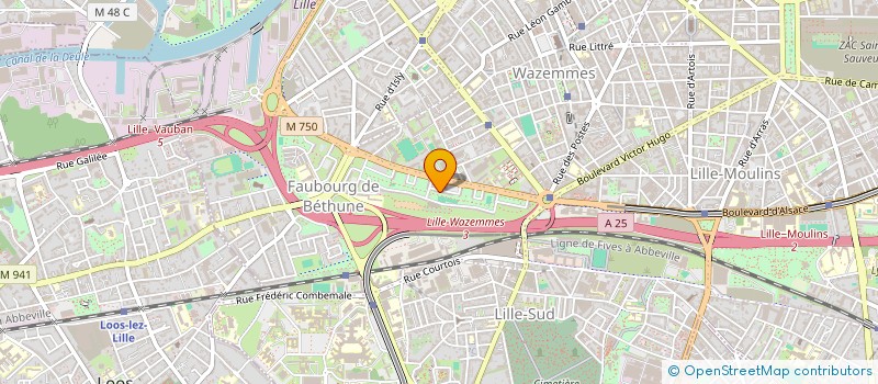 localisation de l'entreprise MADAME MARIE-JOSEE KANKU NTUMBA à LILLE
