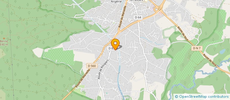 localisation de l'entreprise MADAME MARIE-JOSEE LEPRETTE  SAINT-MAXIMIN-LA-SAINTE-BAUME