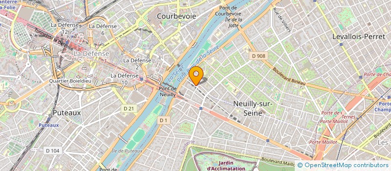 localisation de l'entreprise MADAME MARIE-JOSEE LUZENA à NEUILLY-SUR-SEINE
