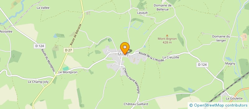 localisation de l'entreprise MADAME MARIE-JOSEE MACEDO  MILLAY