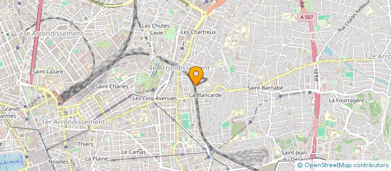 localisation de l'entreprise MADAME MARIE JOSEE MORALES à MARSEILLE