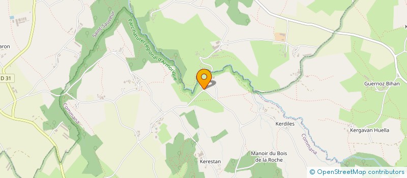 localisation de l'entreprise MADAME MARIE-JOSEE PROUFF  COMMANA