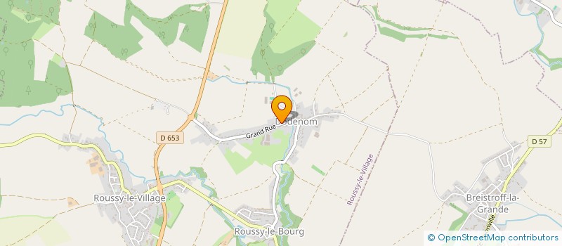 localisation de l'entreprise MADAME MARIE JOSEE SCHANEN  ROUSSY-LE-VILLAGE