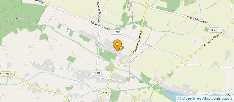 localisation de l'entreprise MADAME MARIE JOSEE SEIGNEURIE  RIEUMES