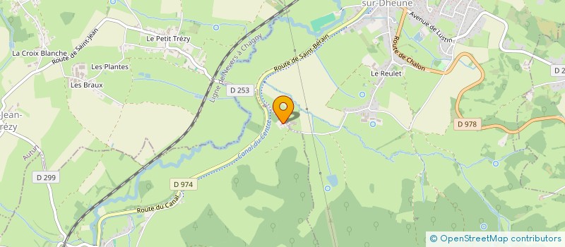 localisation de l'entreprise MADAME MARIE-JOSEPH BOUTELOUP  SAINT-BERAIN-SUR-DHEUNE