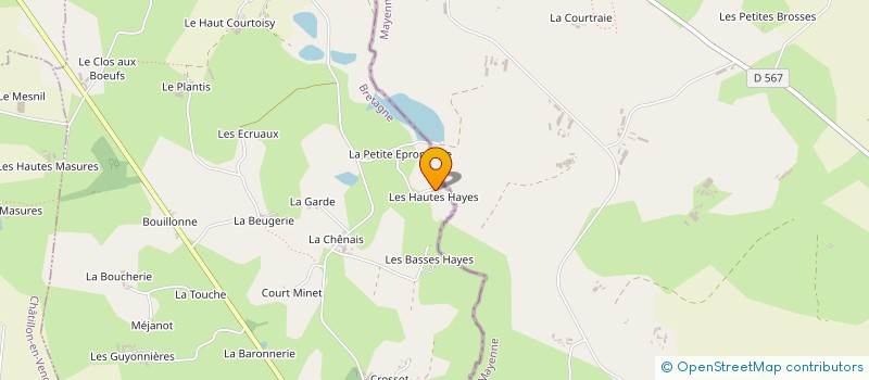 localisation de l'entreprise MADAME MARIE-JOSEPH LAMBERT à PRINCE