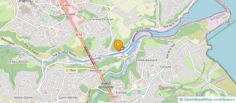 localisation de l'entreprise MADAME MARIE-JOSEPH LASSALLE  PLERIN