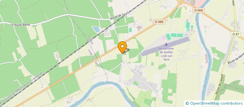 localisation de l'entreprise MADAME MARIE-JOSEPH THUILLE à GAILLAC
