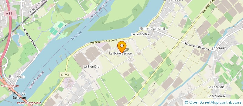 localisation de l'entreprise MADAME MARIE-JOSEPHE ANNEAU  SAINT-JULIEN-DE-CONCELLES