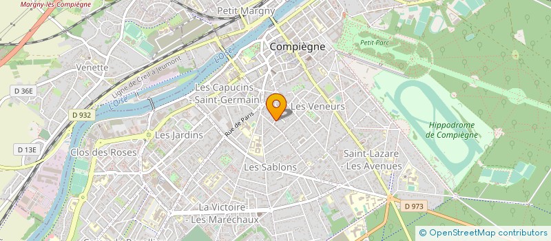 localisation de l'entreprise MADAME MARIE-JOSEPHE ARRESTAYS à COMPIEGNE