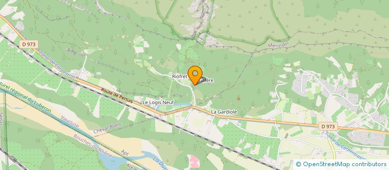 localisation de l'entreprise MADAME MARIE-JOSEPHE BALLANDRAS  CHEVAL-BLANC