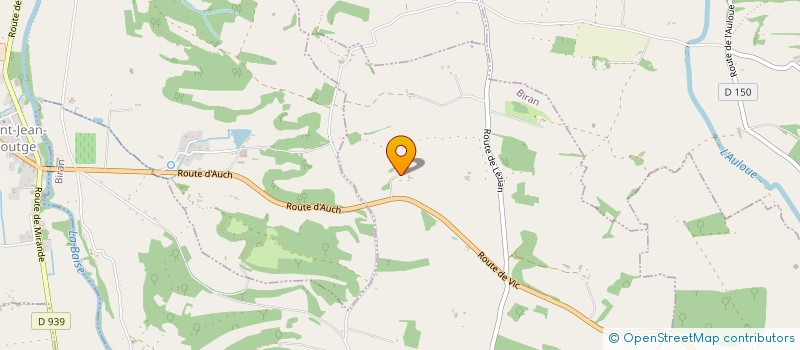 localisation de l'entreprise MADAME MARIE-JOSEPHE BIDAUD  BIRAN