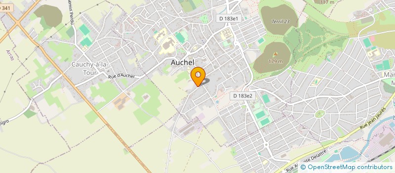 localisation de l'entreprise MADAME MARIE JOSEPHE BOIDIN à AUCHEL