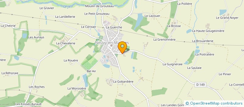 localisation de l'entreprise MADAME MARIE-JOSEPHE COLINEAU à CHEMILLE-EN-ANJOU