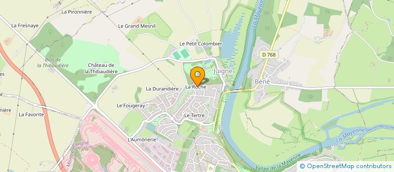 localisation de l'entreprise MADAME MARIE-JOSEPHE DAMAY  ECUILLE