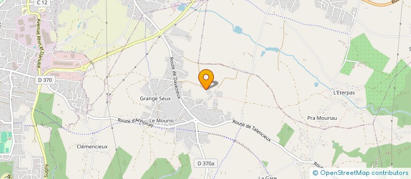 localisation de l'entreprise MADAME MARIE-JOSEPHE DELOR à VERNOSC-LES-ANNONAY