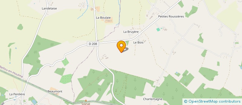 localisation de l'entreprise MADAME MARIE-JOSEPHE DUGUE à LA COULONCHE
