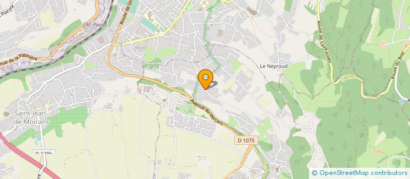 localisation de l'entreprise MADAME MARIE-JOSEPHE FRANCILLON à LA BUISSE
