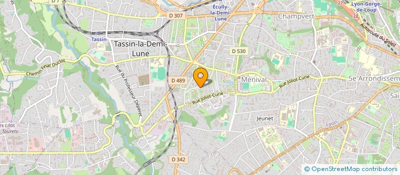 localisation de l'entreprise MADAME MARIE JOSEPHE GAUCHE  TASSIN-LA-DEMI-LUNE